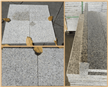 VillaStone Beige Granite Real Project Application at Beachfront Resort